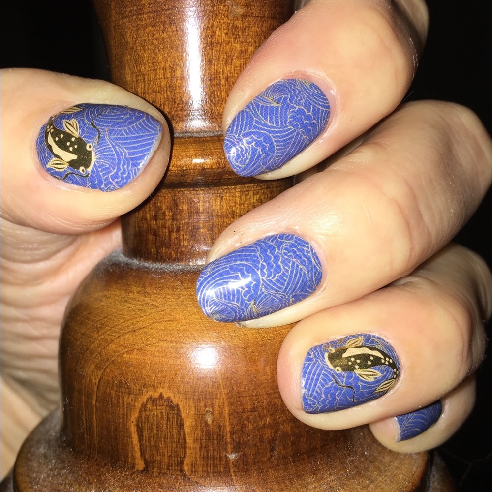 🌊Koi Legend Full Sheet Jamberry Nail Wraps